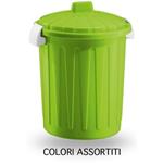 BIDONE SPAZZATURA LT 50 C/COP DUE ESSE